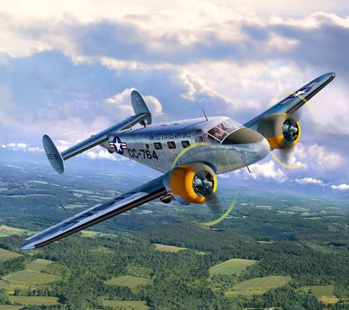 Revell 03966 - Beech C-45F USAF commuter aircraft