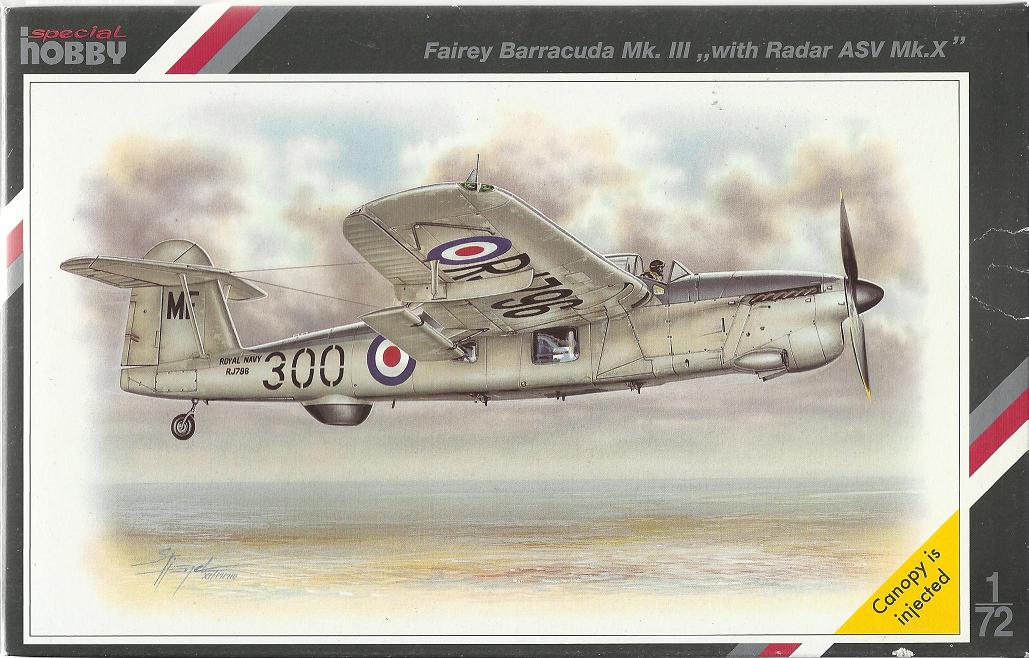 Special hobby 72060 - Fairey barracuda Mk. III