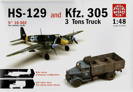 Super model 10502 - Opel Blitz kfz. 305 + HS-129