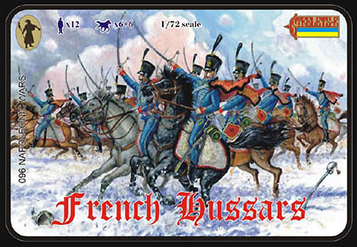 Strelets 096 - Napoleon wars French Hussars