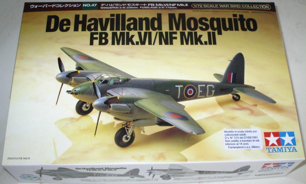 Tamiya 60747 - De Havilland Mosquito FB Mk.VI-NF Mk.II