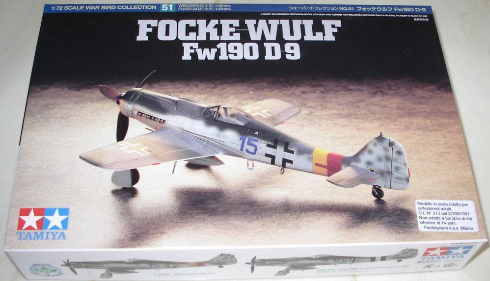 Tamiya 60751 - Focke Wulf Fw190 D9