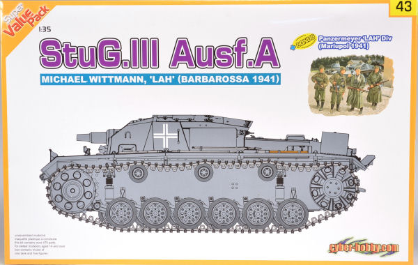 Dragon 9143 - Stug III Ausf. A
