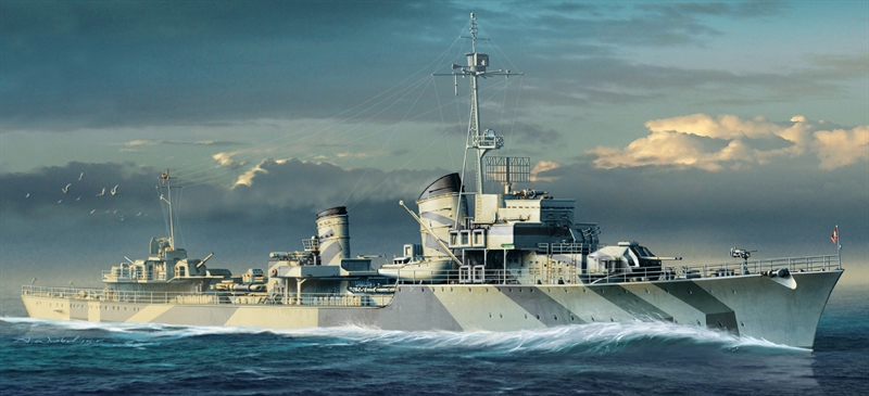 Dragon 1065 - German Z-32 Destroyer