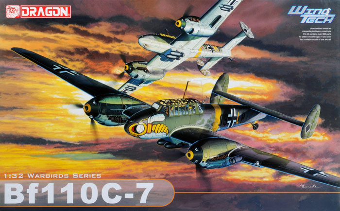 Dragon 3203 - Bf110 C-7 Wind Tech