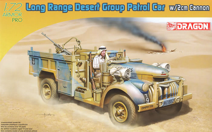 Dragon 7504 - Long Range Desert Group Patrol Car
