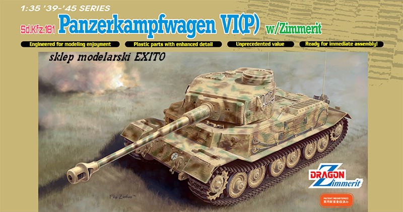 Dragon 6797 - Panzerkampwagen VI(P)