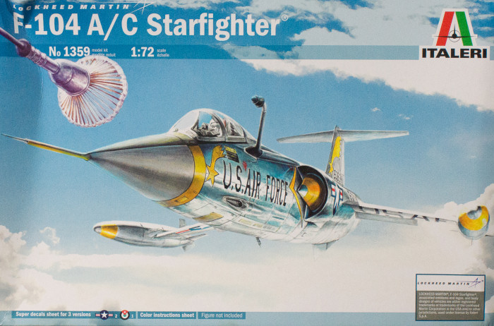 Italeri 1359 - F-104 A/C  Starfighter