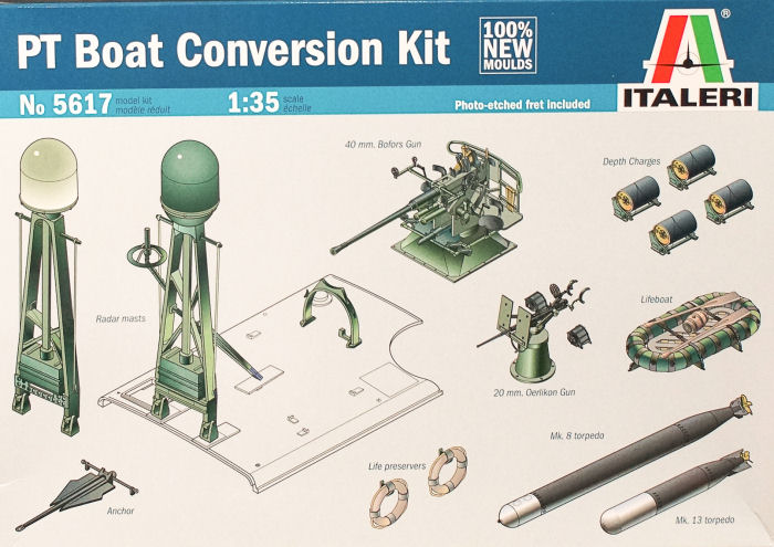 Italeri 5617 - PT Boat Conversion kit
