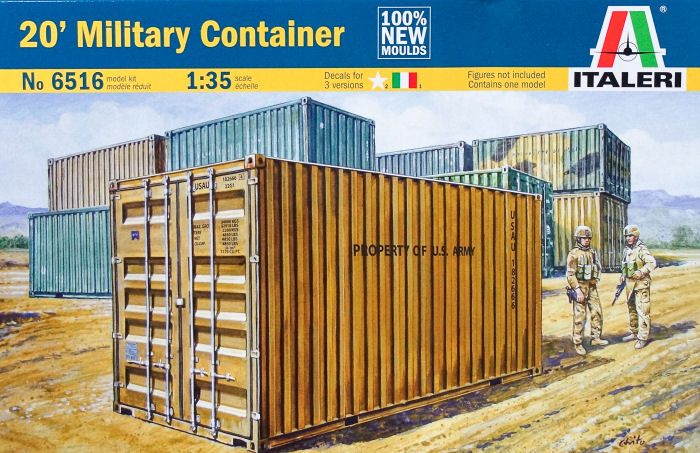 Italeri 6516 - Cointainer Militare 20''