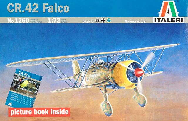 ITALERI 1260 - CR.42 FALCO + PICTURE BOOK
