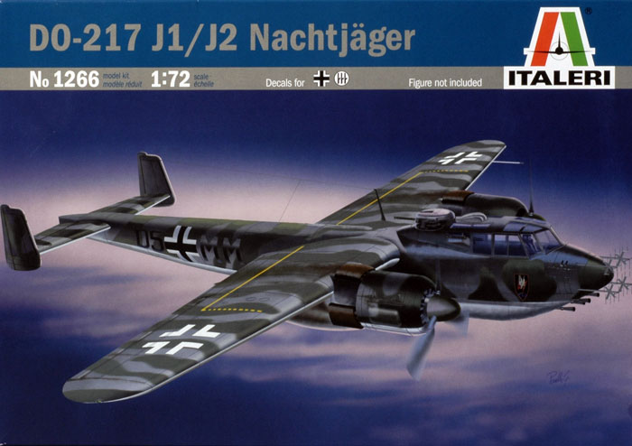 ITALERI 1266 - DO-217 J1/J2 NACHTJAGER (VERSIONE GER-ITA)