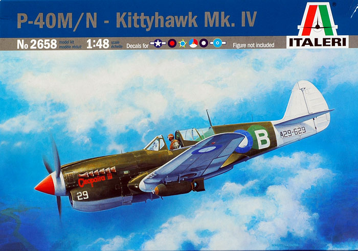 Italeri 2658 - P-40M/N - Kittyhawk Mk. IV