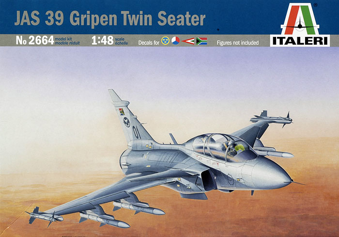 Italeri 2664 - JAS 39 GRIPEN TWIN SEATER