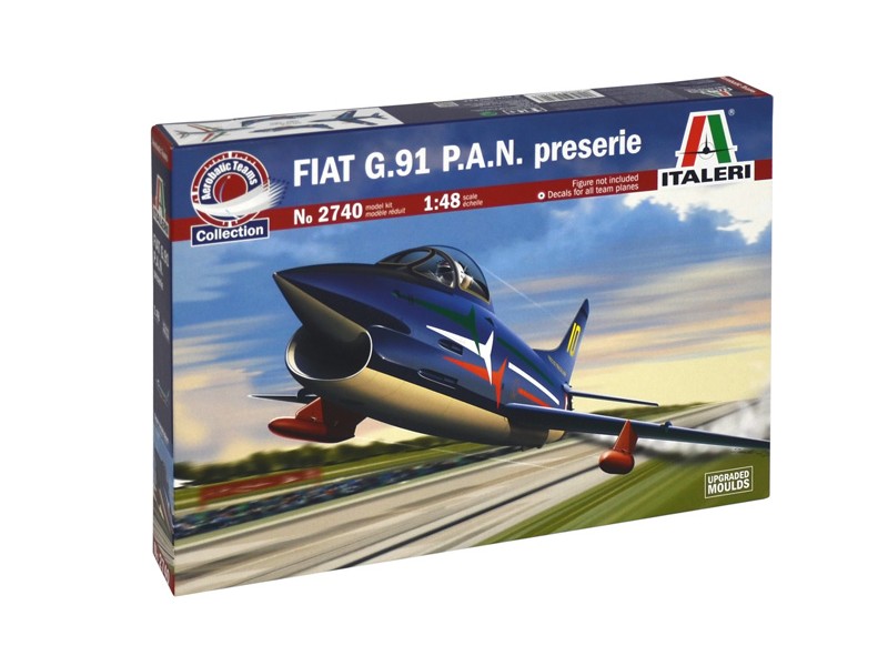 Italeri 2740 - Fiat G91 P.A.N. Preserie