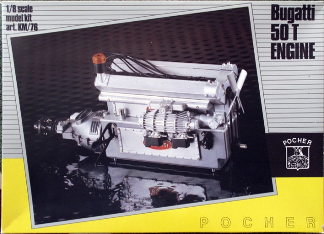 Pocher KM/76 - Bugatti 50T Engine