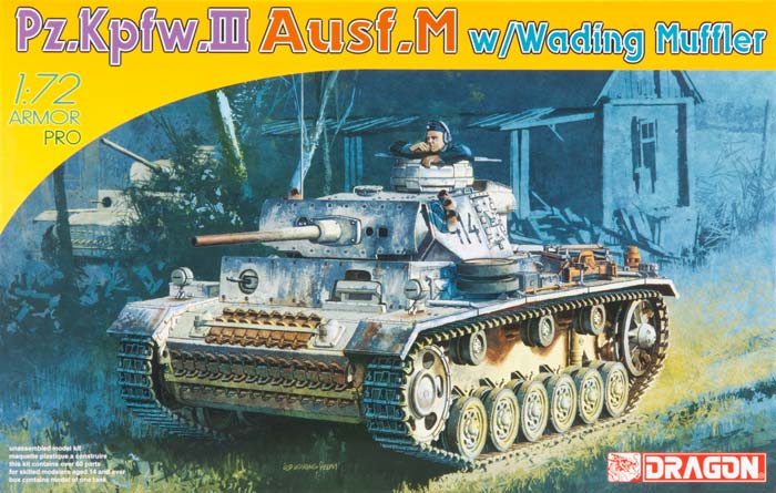 Dragon 7290 - Pz. Kpfw. III Ausf. M w/Wading Muffler