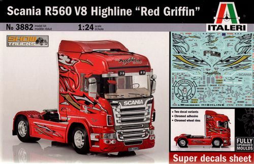 Italeri 3882 - Scania R560 V8 Highline "Red Griffin"