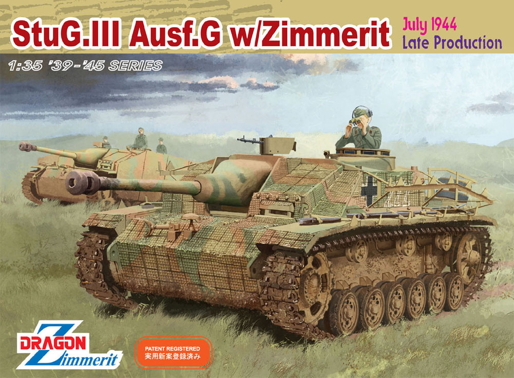 Dragon 6633 - Stug III Ausf. G w/zimmerit