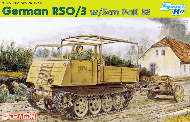 Dragon 6684 - German RSO/03 + 5cm Pak.38